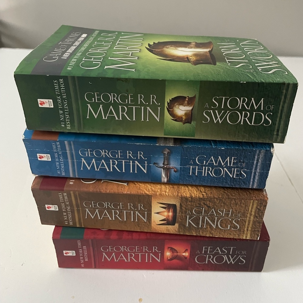 Game of Thrones softcover, Set of 4 books by George RR Martin